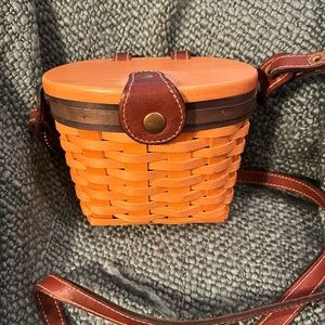 Longaberger Collectors Club mini purse with liner.